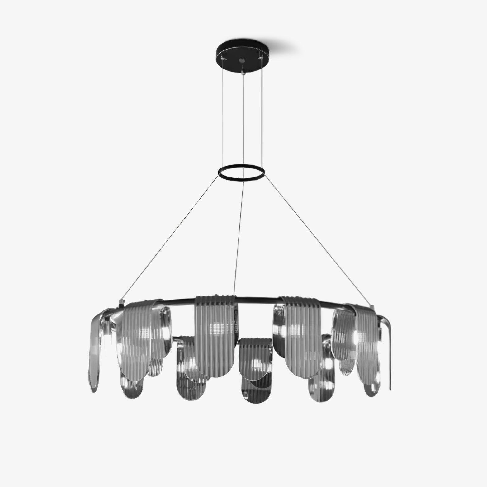 Leo Modern Glass Chandelier - Lamp Outdoor