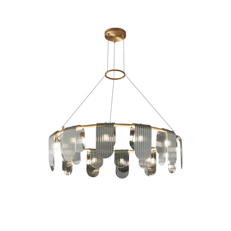 Leo Modern Glass Chandelier - Lamp Outdoor