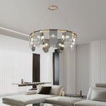 Leo Modern Glass Chandelier - Lamp Outdoor
