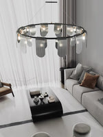 Leo Modern Glass Chandelier - Lamp Outdoor