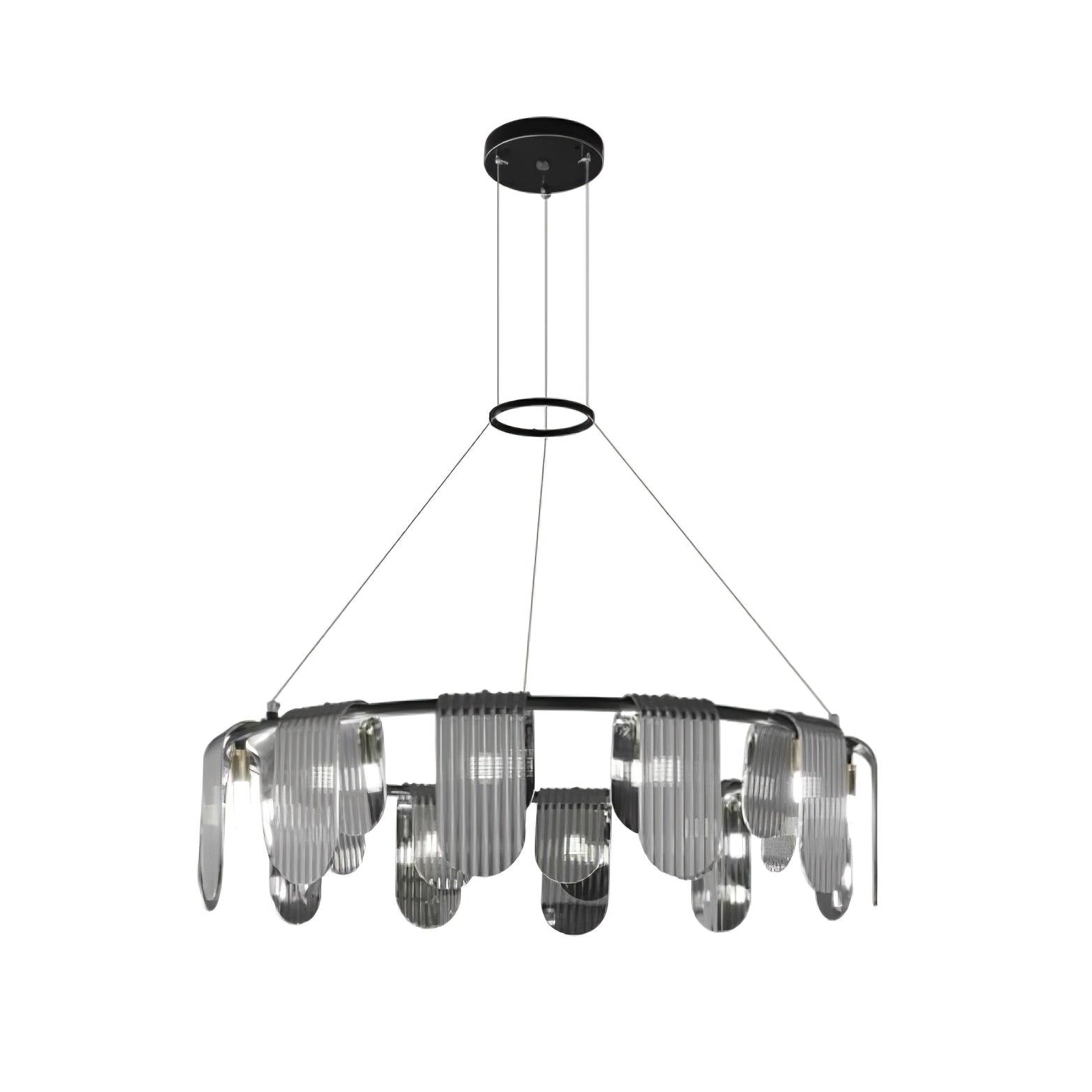 Leo Modern Glass Chandelier - Lamp Outdoor