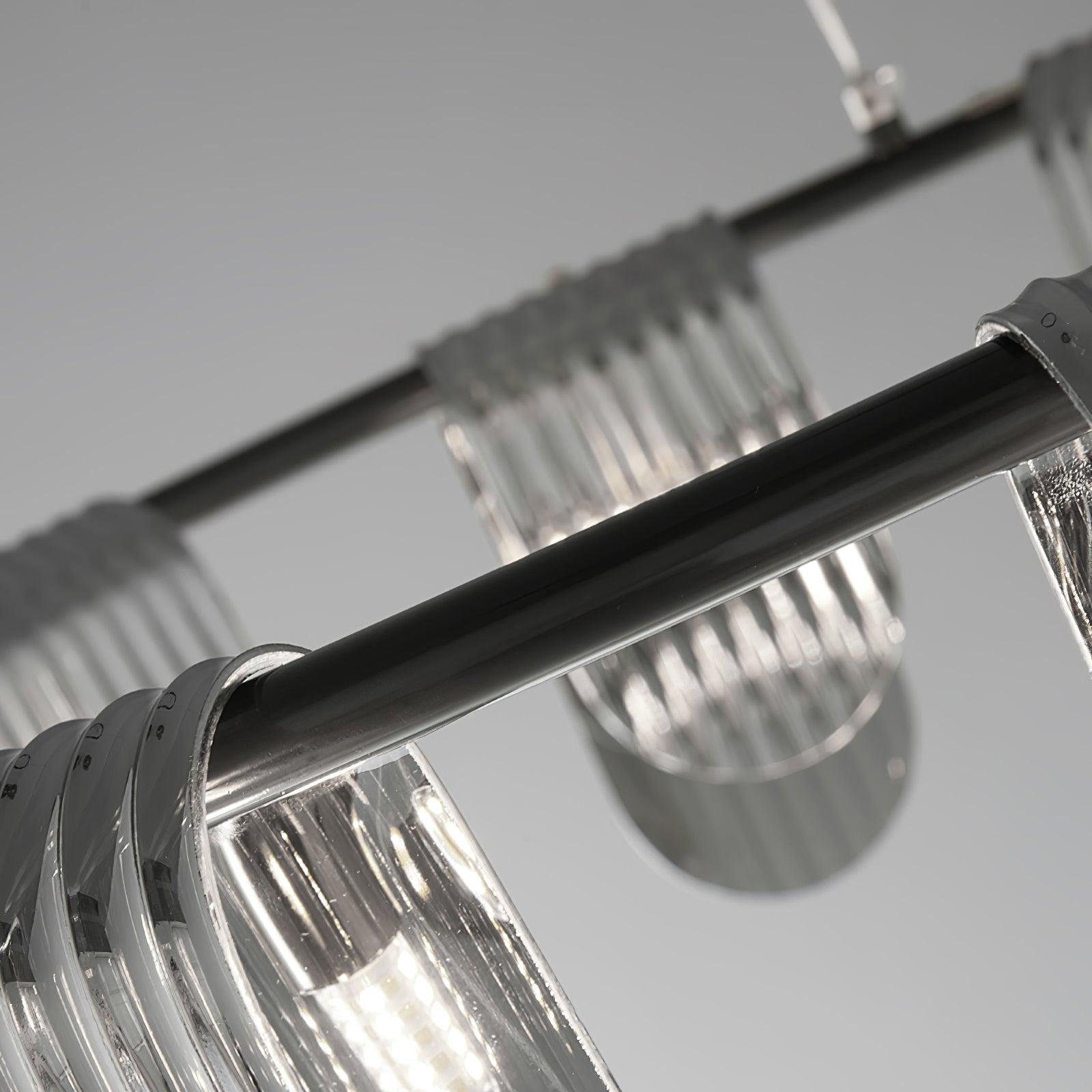Leo Modern Glass Chandelier - Lamp Outdoor