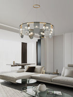 Leo Modern Glass Chandelier - Lamp Outdoor