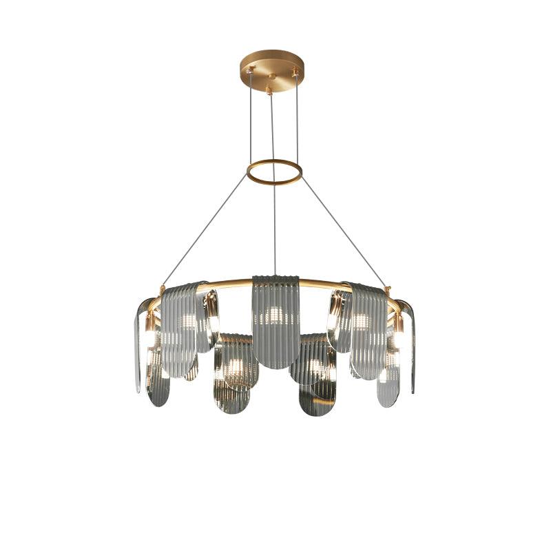 Leo Modern Glass Chandelier - Lamp Outdoor