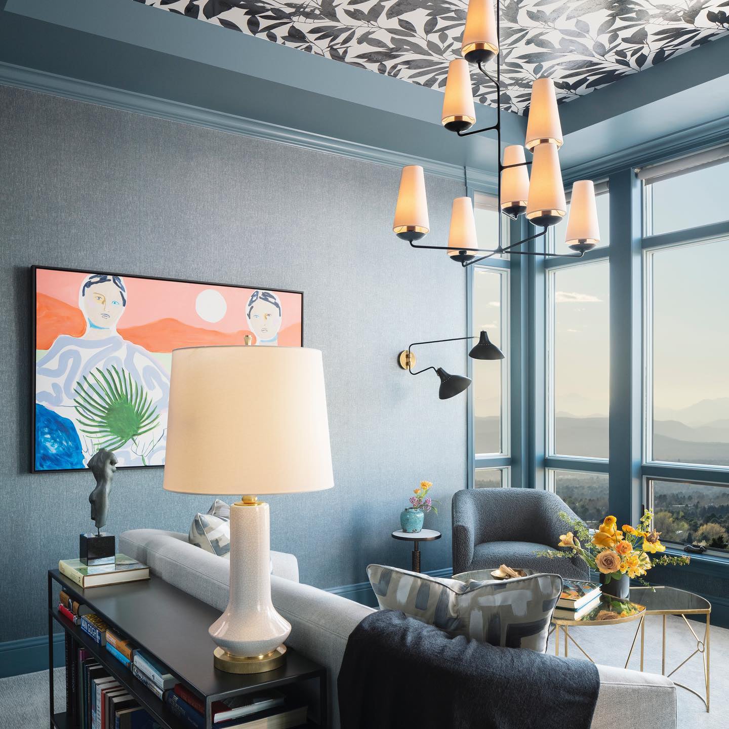 Fontaine Vertical Chandelier - Lamp Outdoor