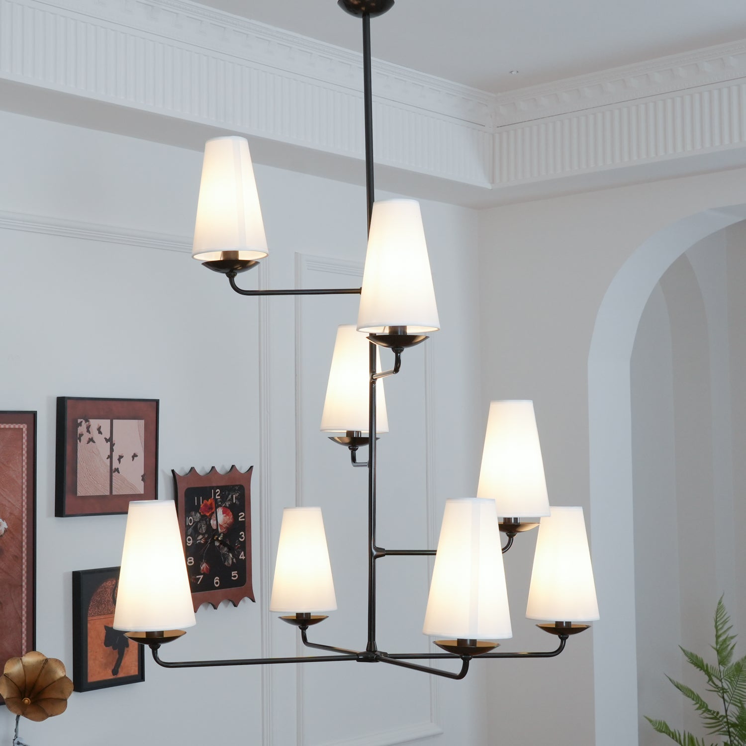 Fontaine Vertical Chandelier - Lamp Outdoor