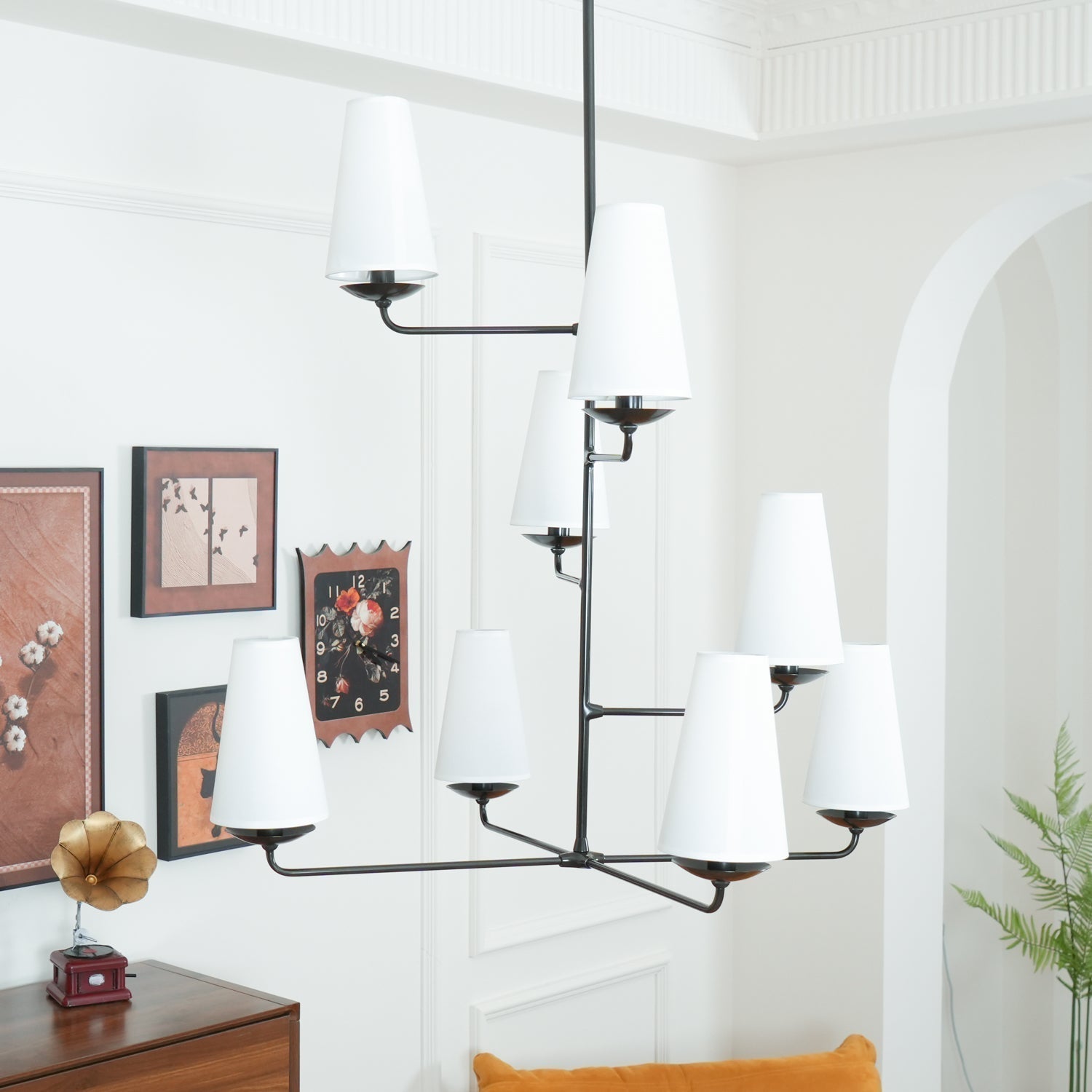 Fontaine Vertical Chandelier - Lamp Outdoor