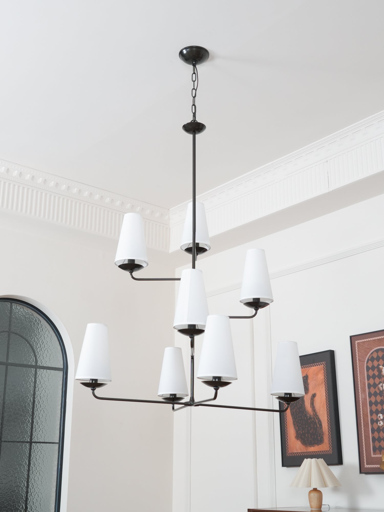 Fontaine Vertical Chandelier - Lamp Outdoor
