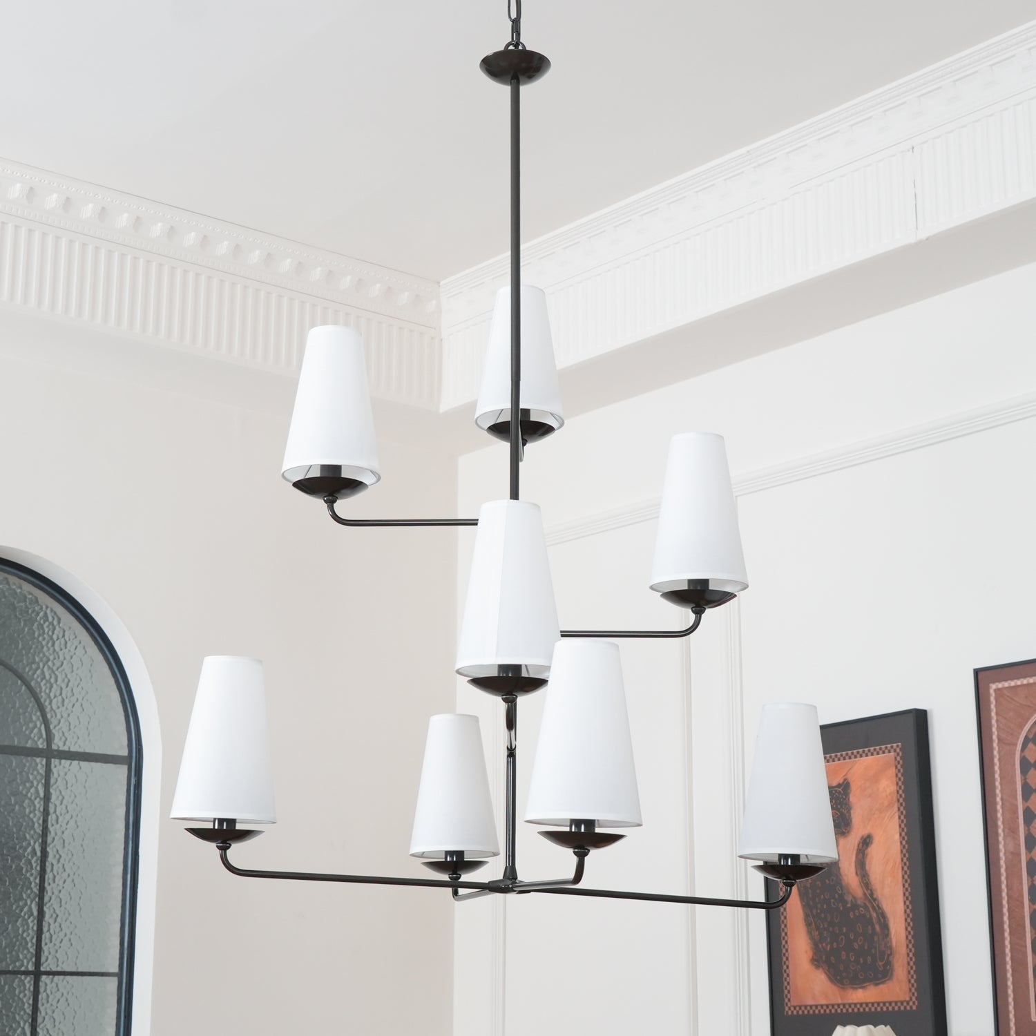 Fontaine Vertical Chandelier - Lamp Outdoor