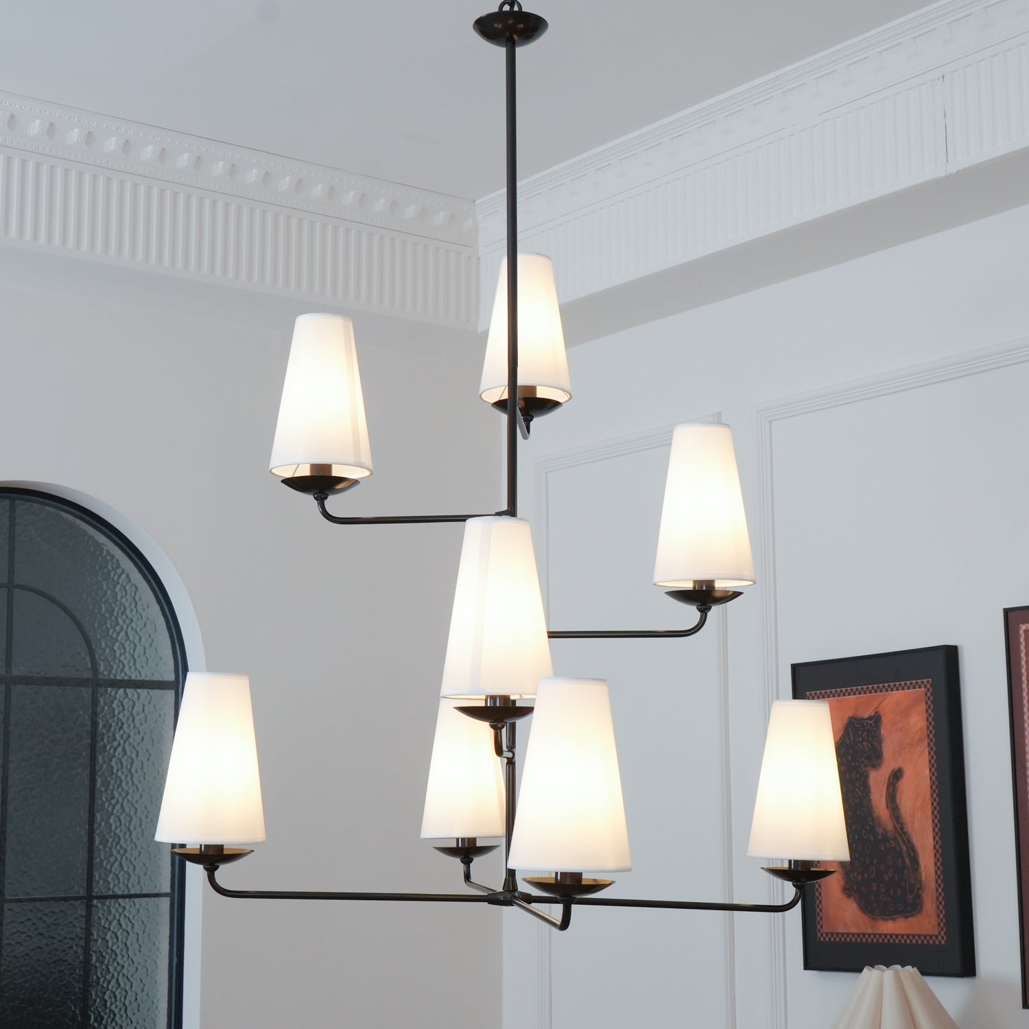 Fontaine Vertical Chandelier - Lamp Outdoor