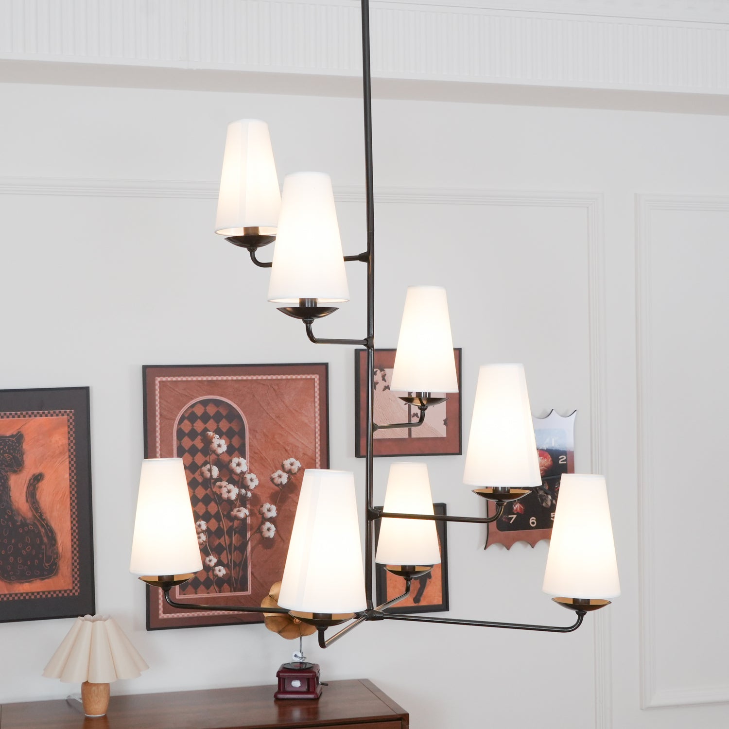 Fontaine Vertical Chandelier - Lamp Outdoor