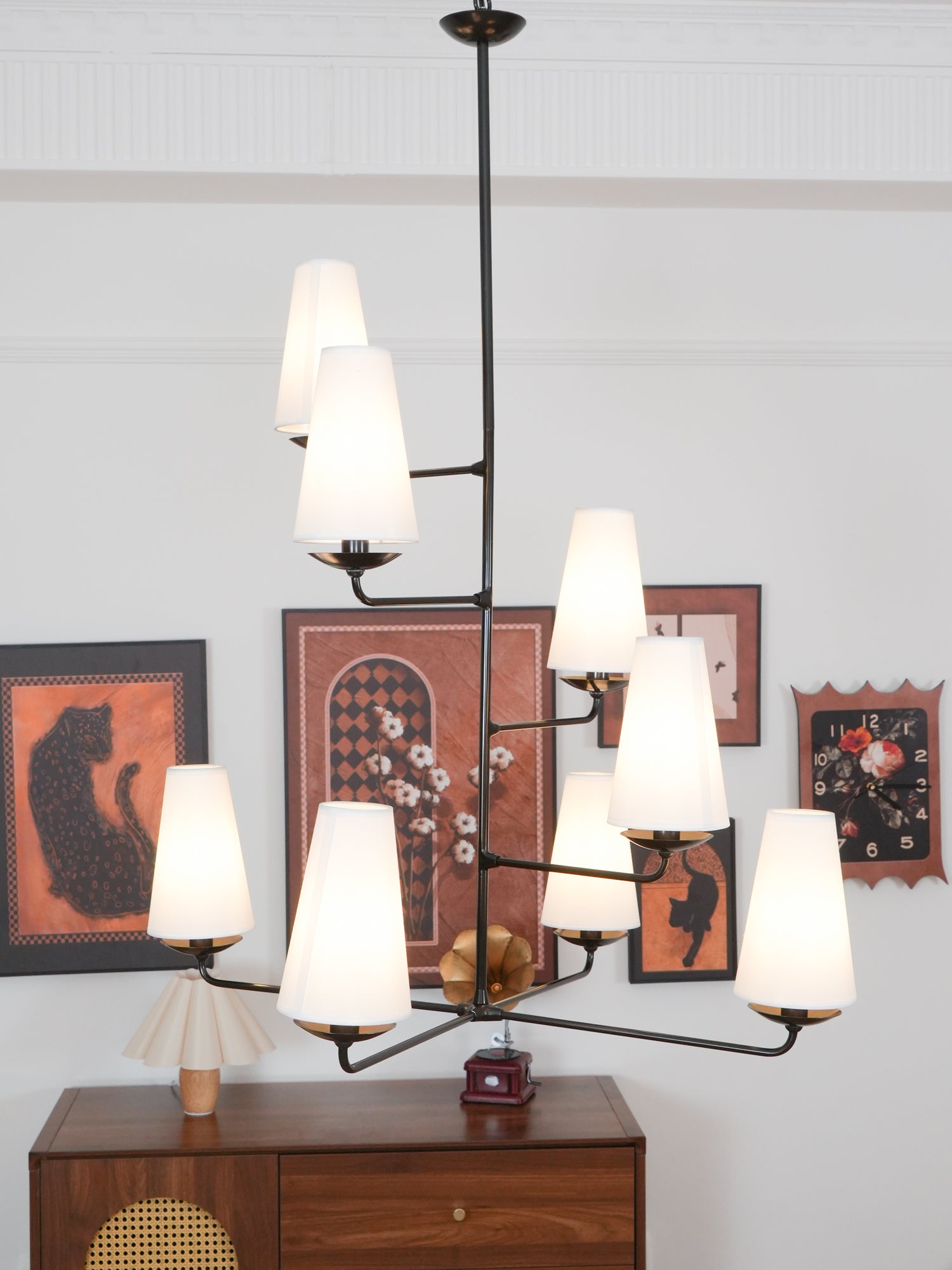 Fontaine Vertical Chandelier - Lamp Outdoor