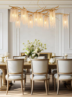 Avvariel Organic Brass Chandelier - Lamp Outdoor