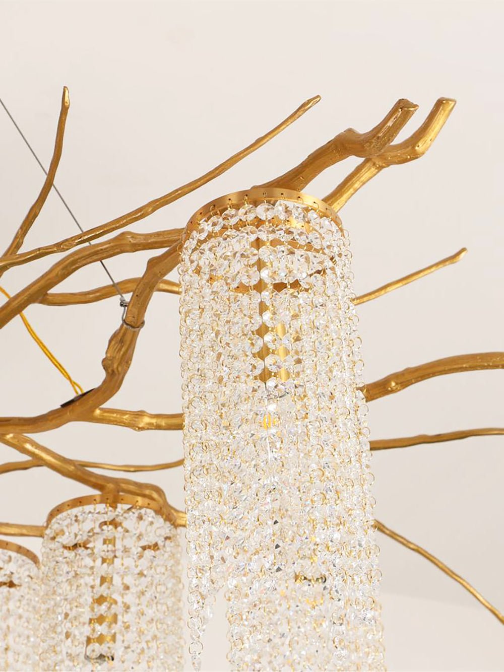 Avvariel Organic Brass Chandelier - Lamp Outdoor