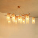 Avvariel Organic Brass Chandelier - Lamp Outdoor