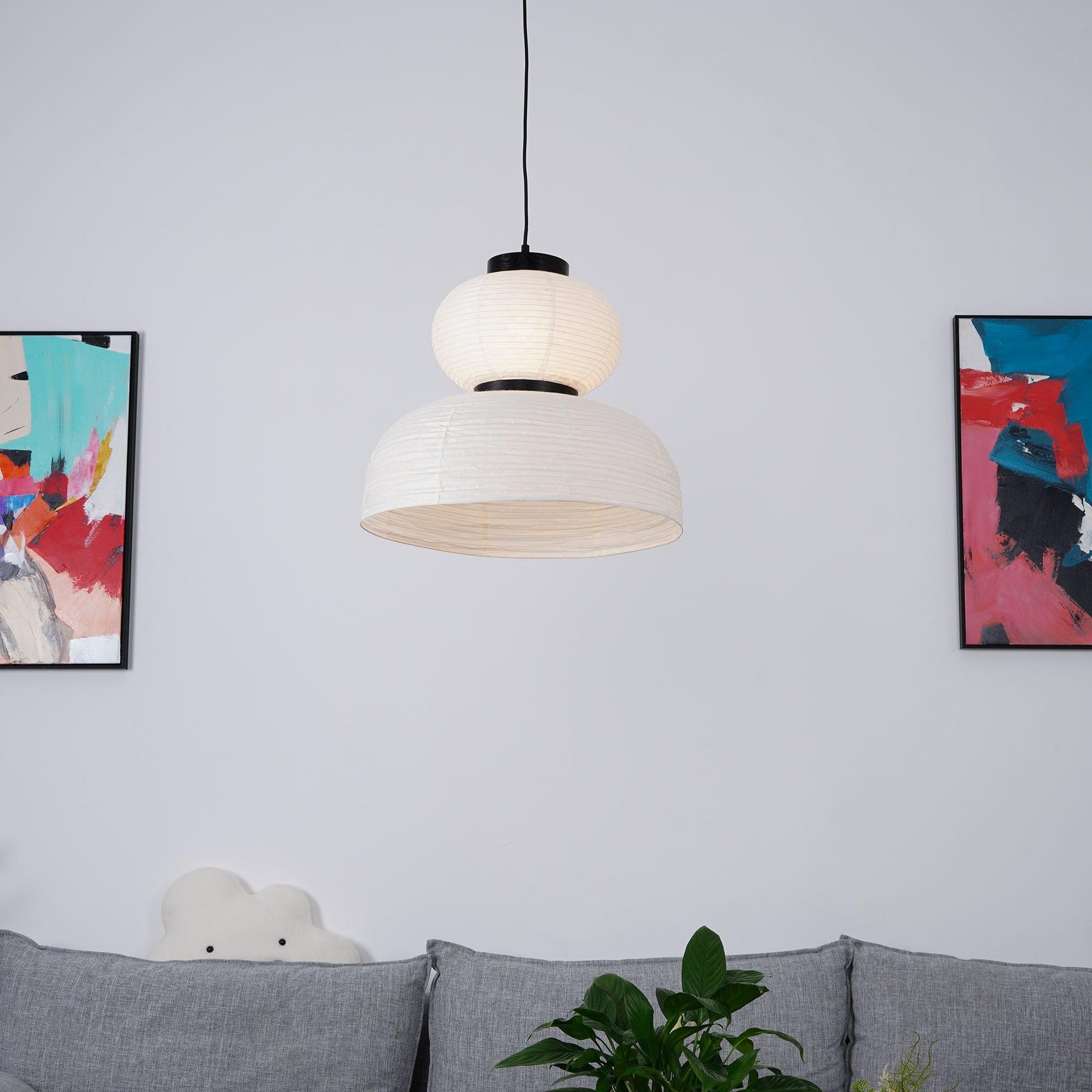 Rice Paper Lantern Pendant Lamp - Lamp Outdoor