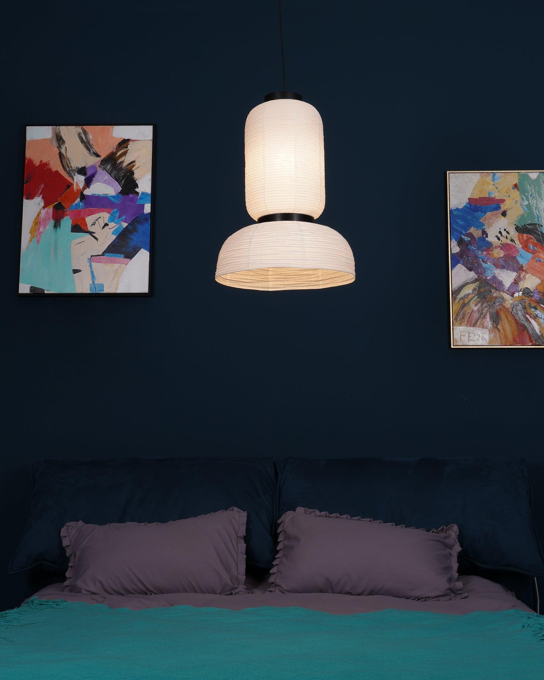 Rice Paper Lantern Pendant Lamp - Lamp Outdoor
