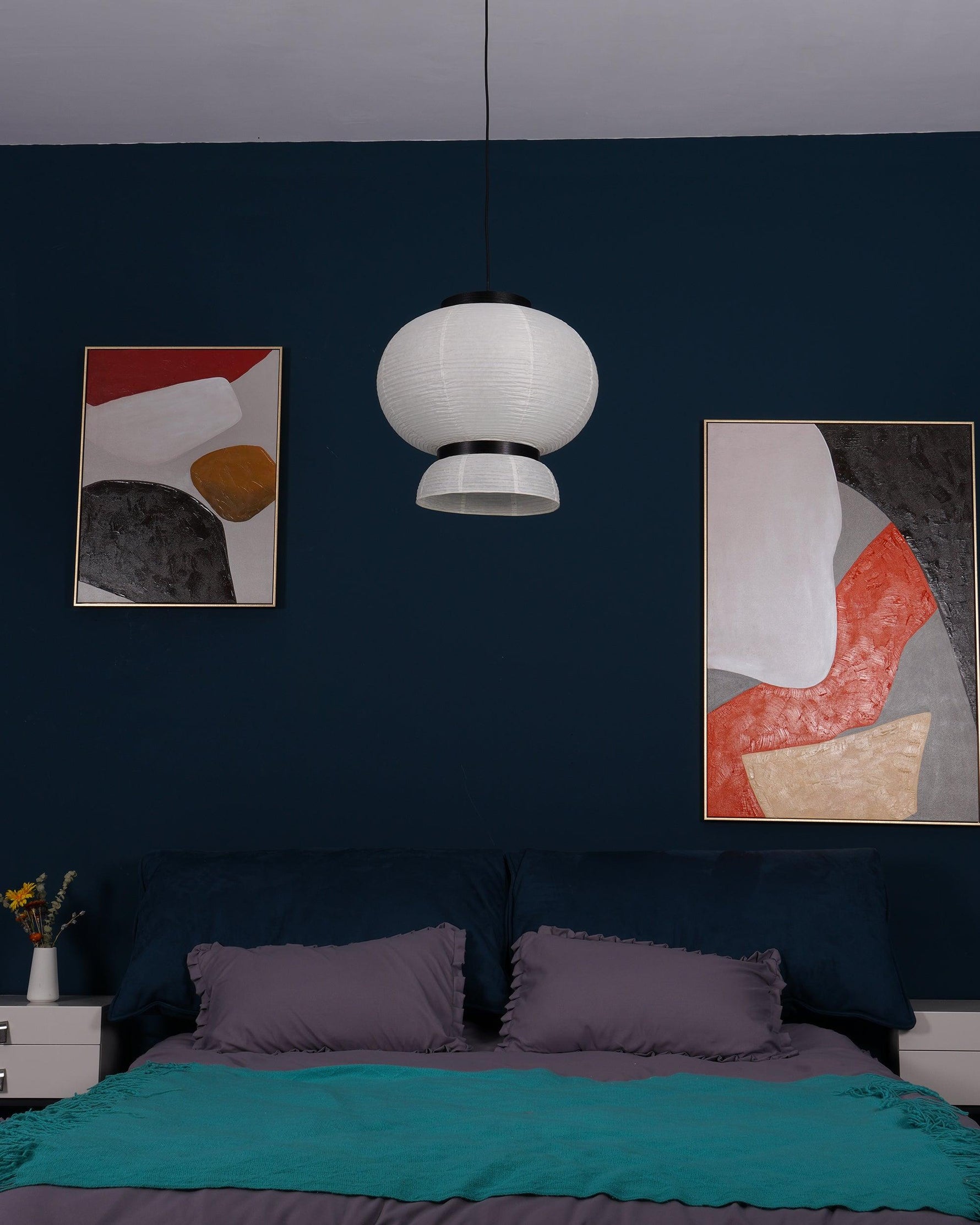 Rice Paper Lantern Pendant Lamp - Lamp Outdoor