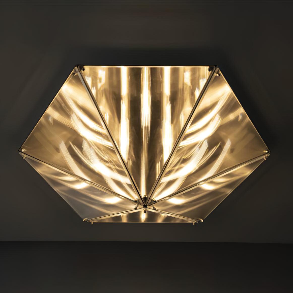 Facet Modern Glass Celing Lamp - Lamp Outdoor