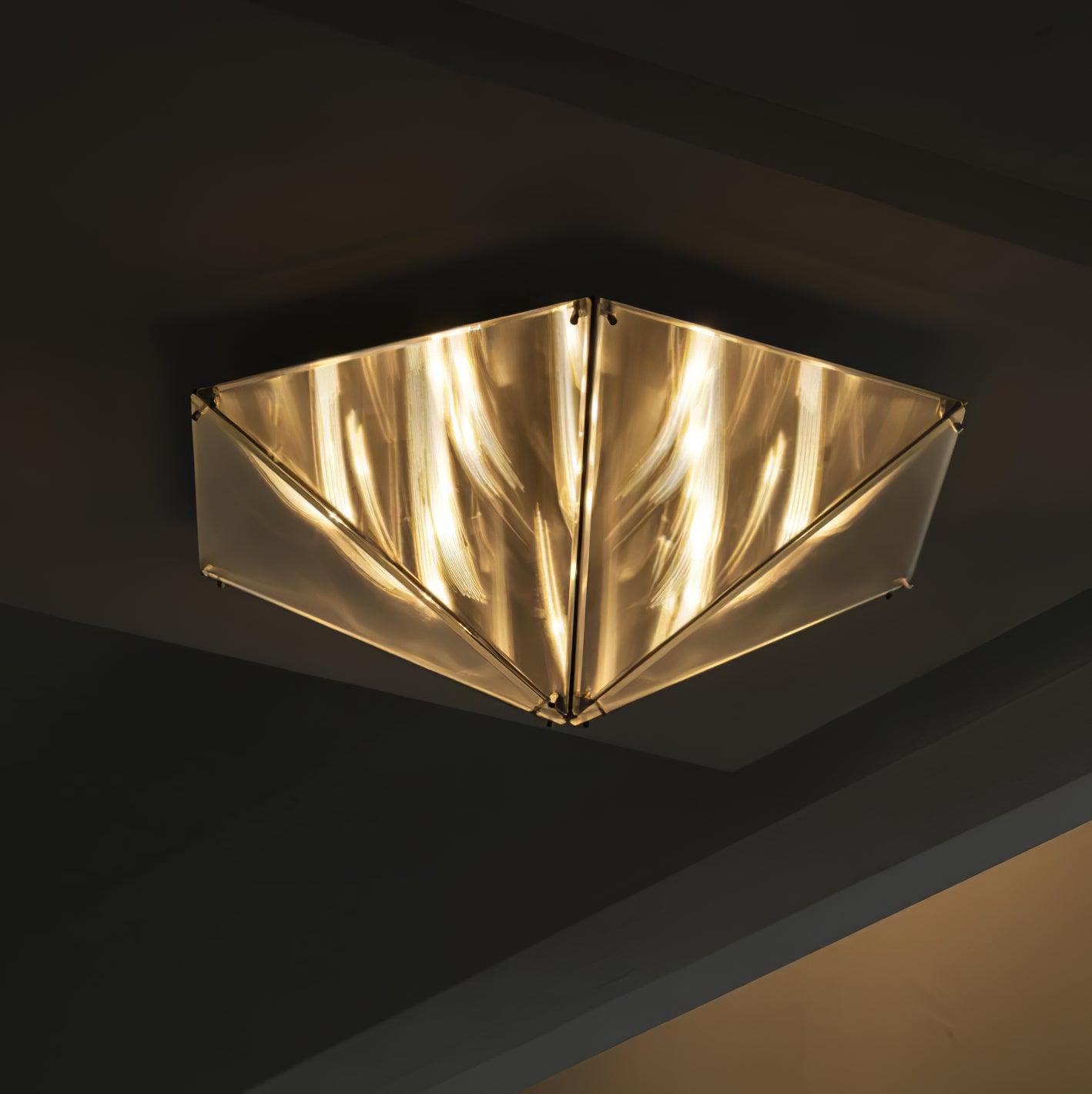 Facet Modern Glass Celing Lamp - Lamp Outdoor