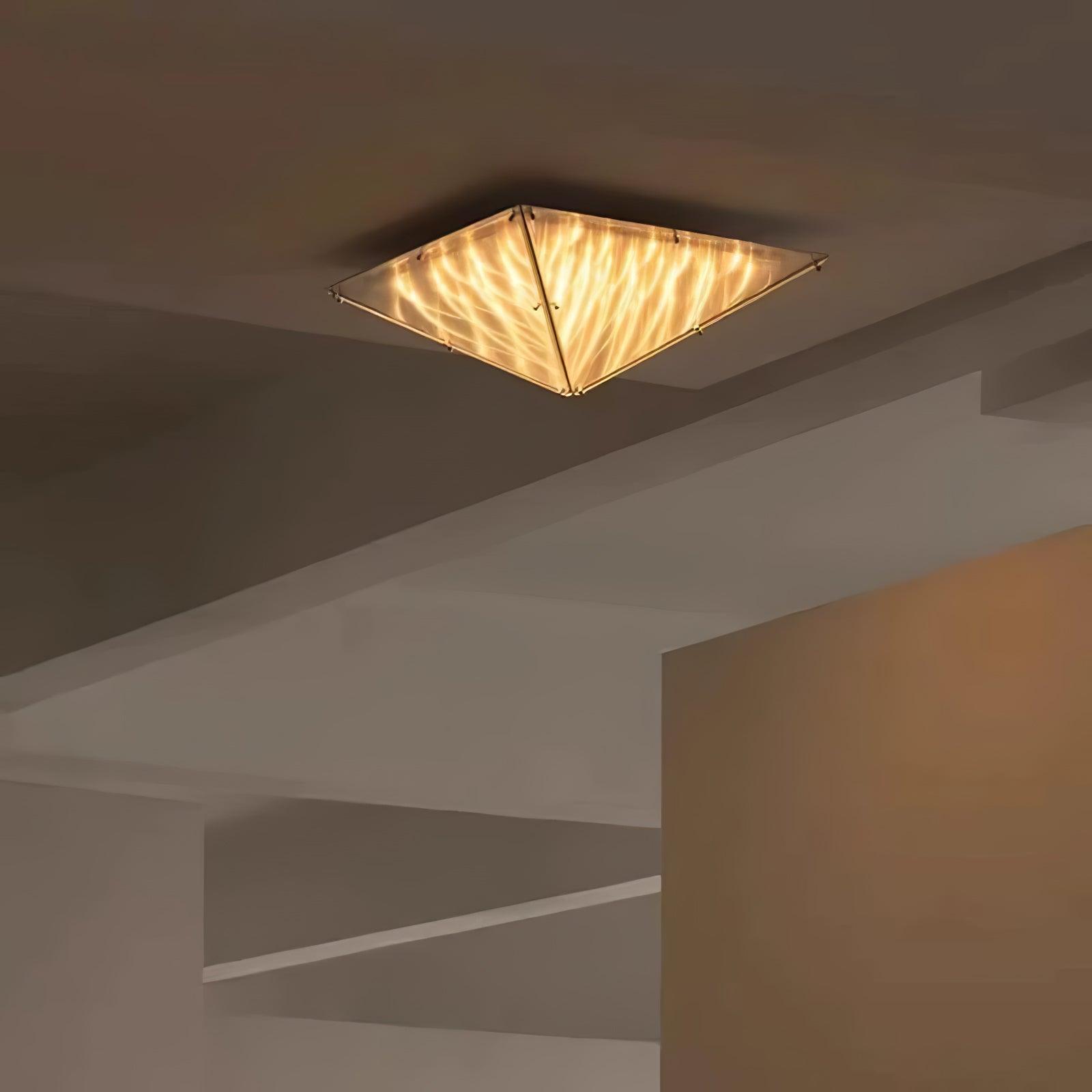 Facet Modern Glass Celing Lamp - Lamp Outdoor