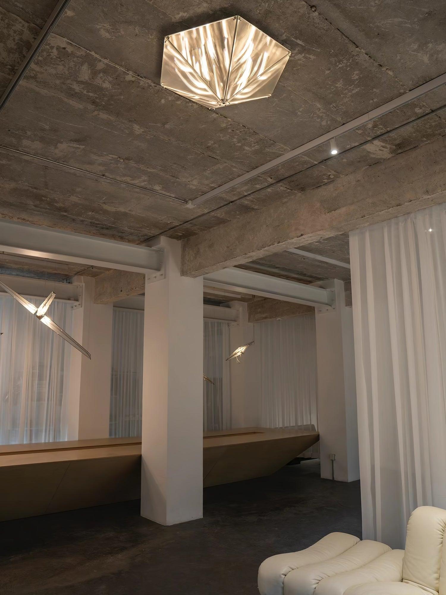 Facet Modern Glass Celing Lamp - Lamp Outdoor