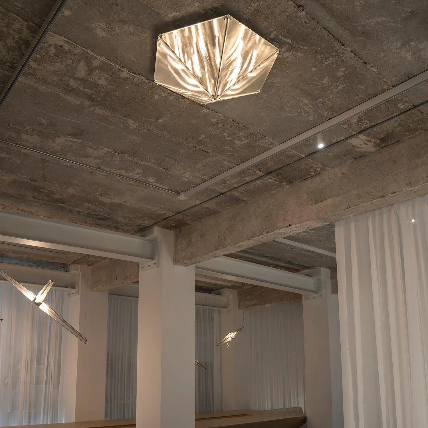 Facet Modern Glass Celing Lamp - Lamp Outdoor
