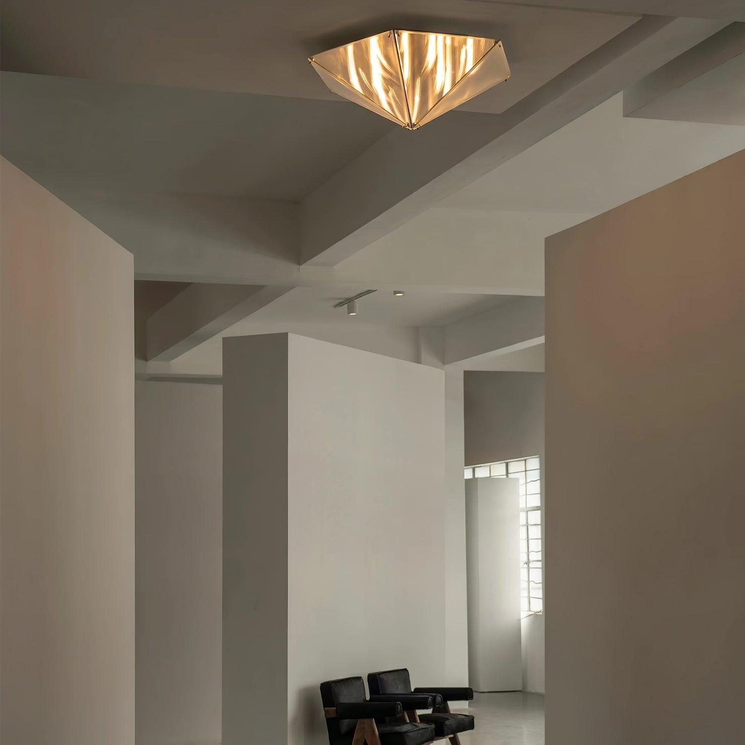 Facet Modern Glass Celing Lamp - Lamp Outdoor