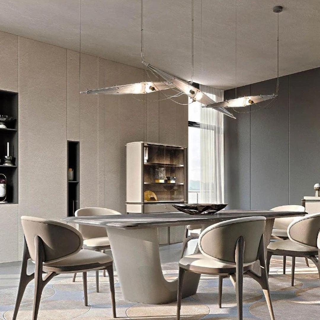 Adan Modern Minimalist Art Metal Pendant Lamp - Lamp Outdoor