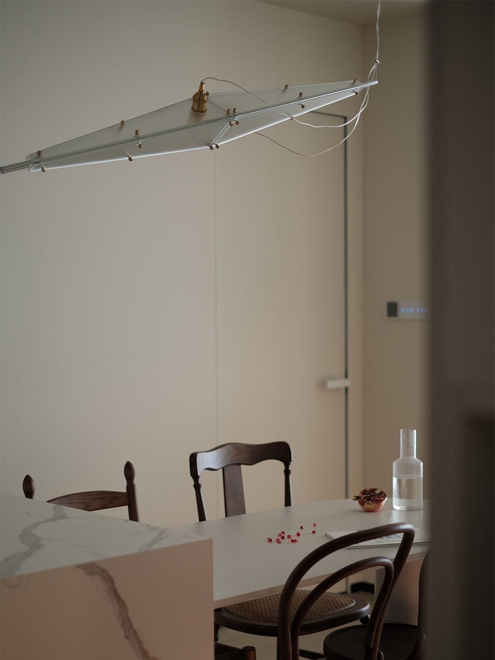 Adan Modern Minimalist Art Metal Pendant Lamp - Lamp Outdoor