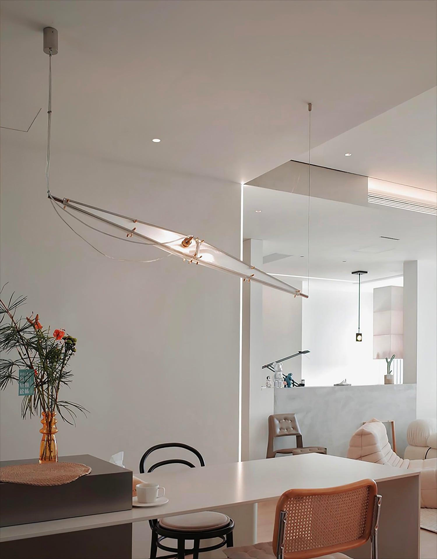 Adan Modern Minimalist Art Metal Pendant Lamp - Lamp Outdoor