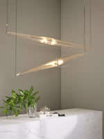 Adan Modern Minimalist Art Metal Pendant Lamp - Lamp Outdoor