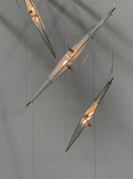 Adan Modern Minimalist Art Metal Pendant Lamp - Lamp Outdoor