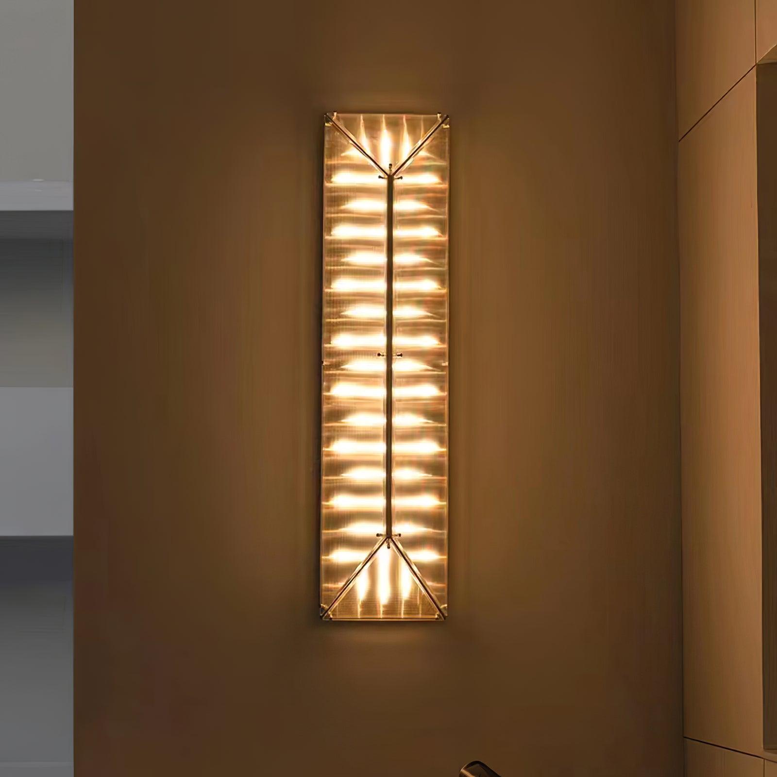 Prism Modern Glass Wall Lamp - Lamp Outdoor