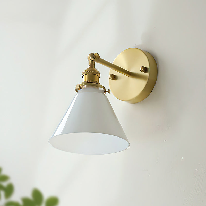 Franklin Modern Brass Wall Light