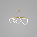 Lustra Chandelier Flexible Silicone Curve Modern Elegant - Letslighting