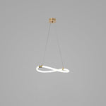 Lustra Chandelier Flexible Silicone Curve Modern Elegant - Letslighting