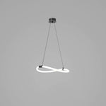 Lustra Chandelier Flexible Silicone Curve Modern Elegant - Letslighting