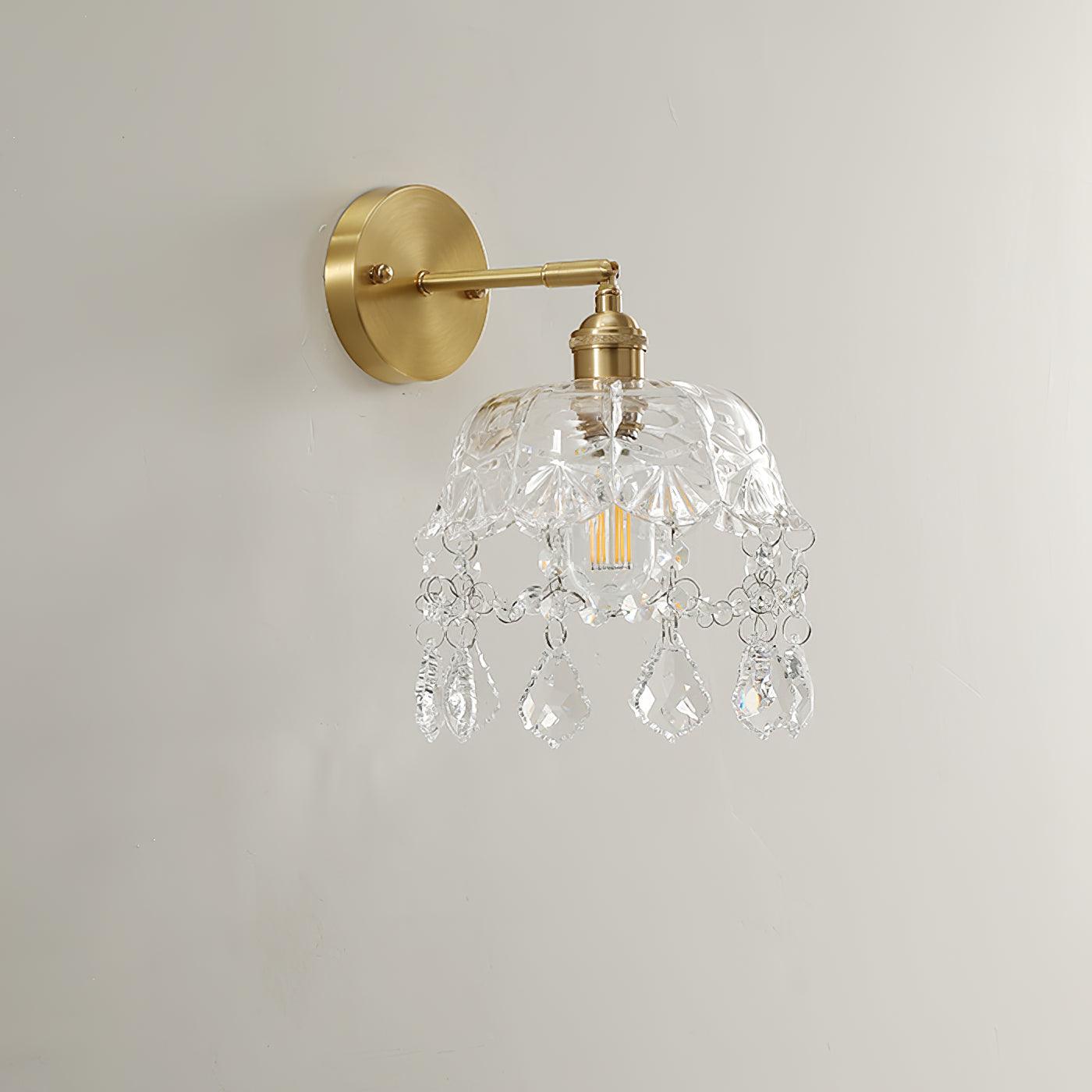 French Crystal Tassel Wall Light - Lamp Outdoor