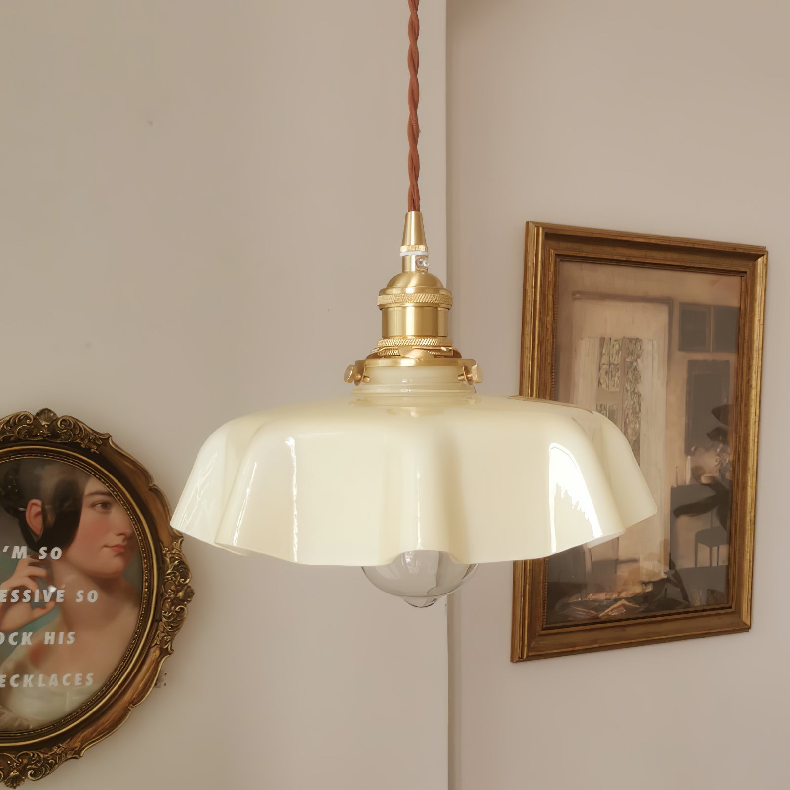 French Flower Pendant Light - Lamp Outdoor