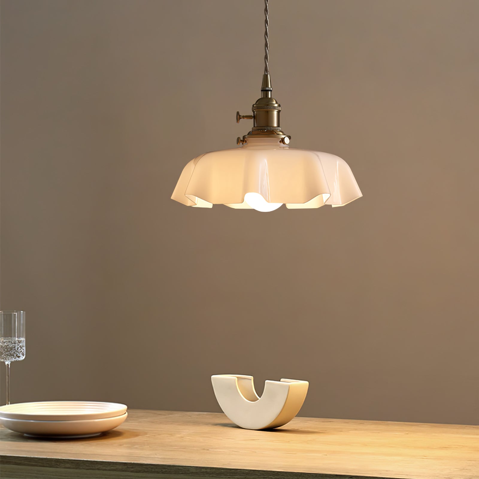 French Flower Pendant Light - Lamp Outdoor
