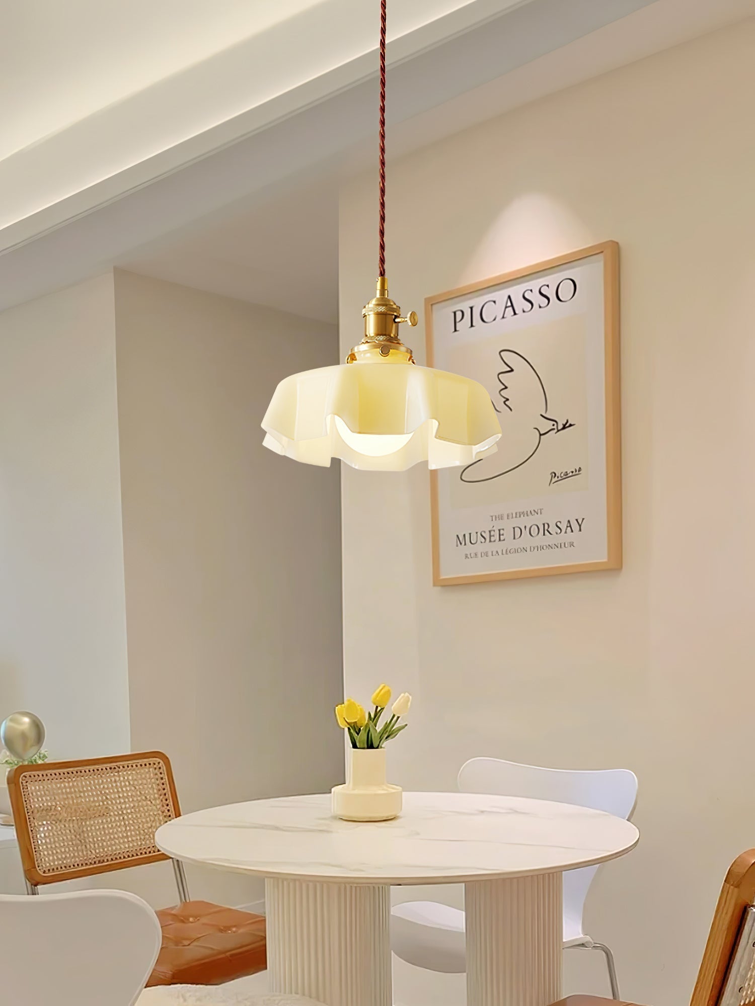 French Flower Pendant Light - Lamp Outdoor
