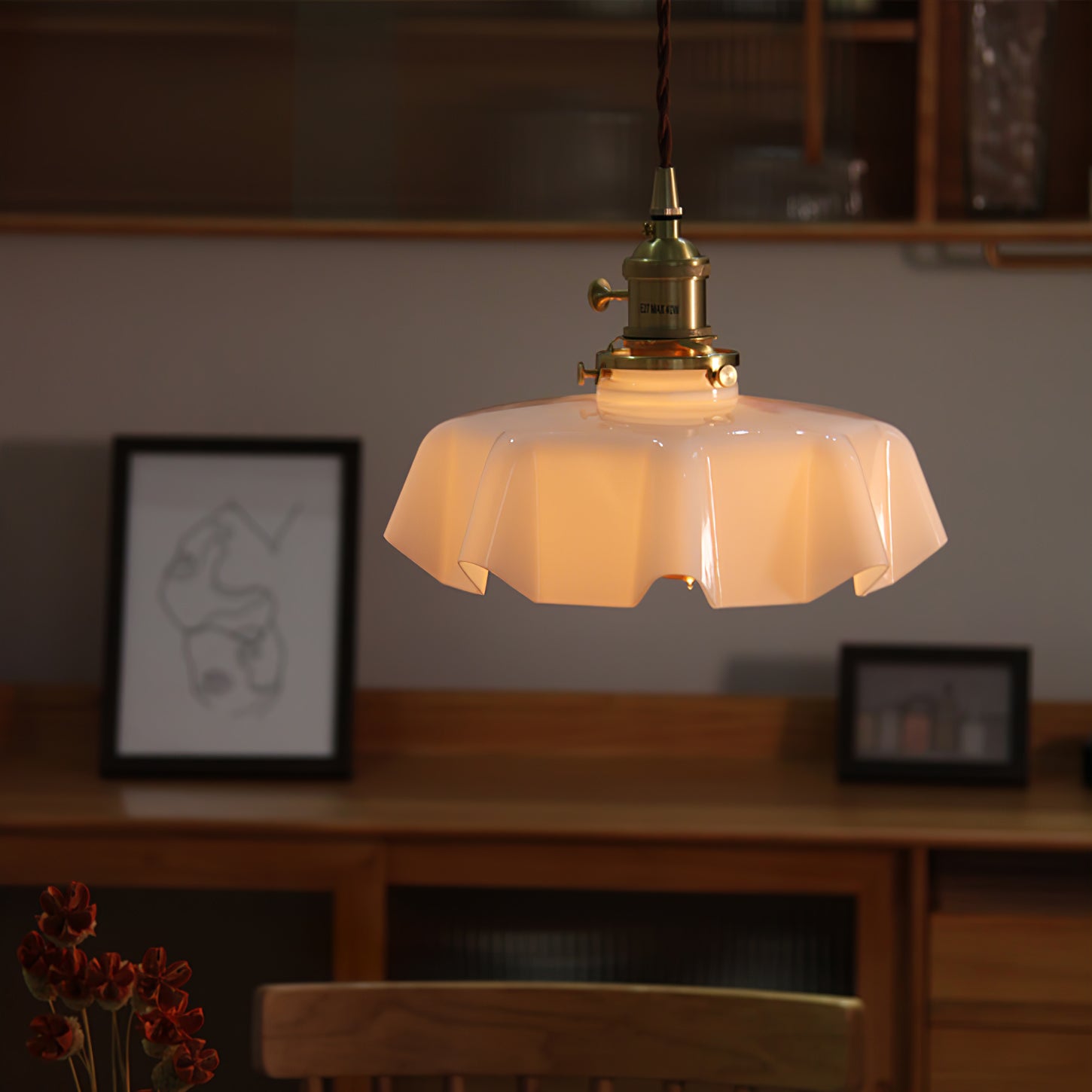French Flower Pendant Light - Lamp Outdoor
