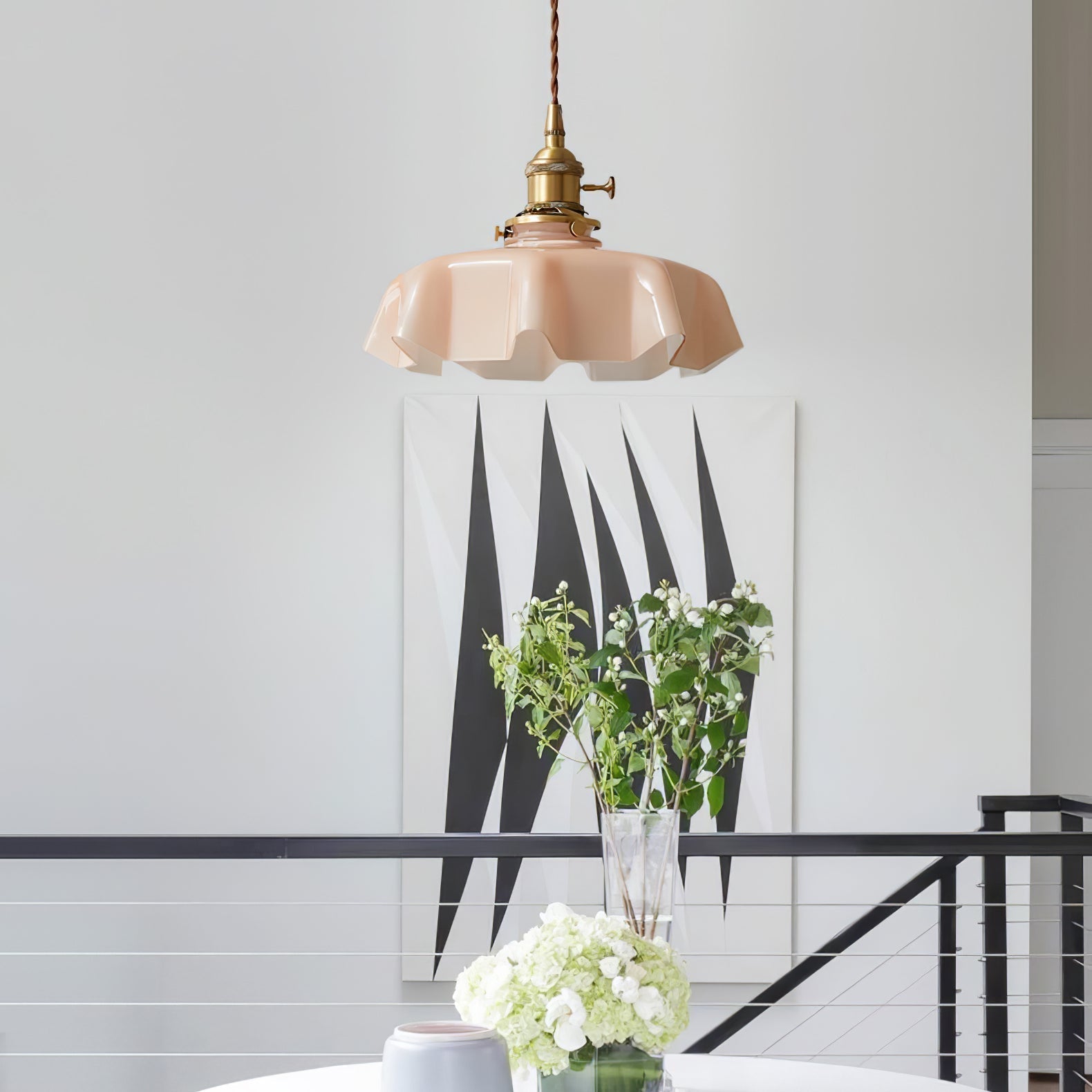 French Flower Pendant Light - Lamp Outdoor
