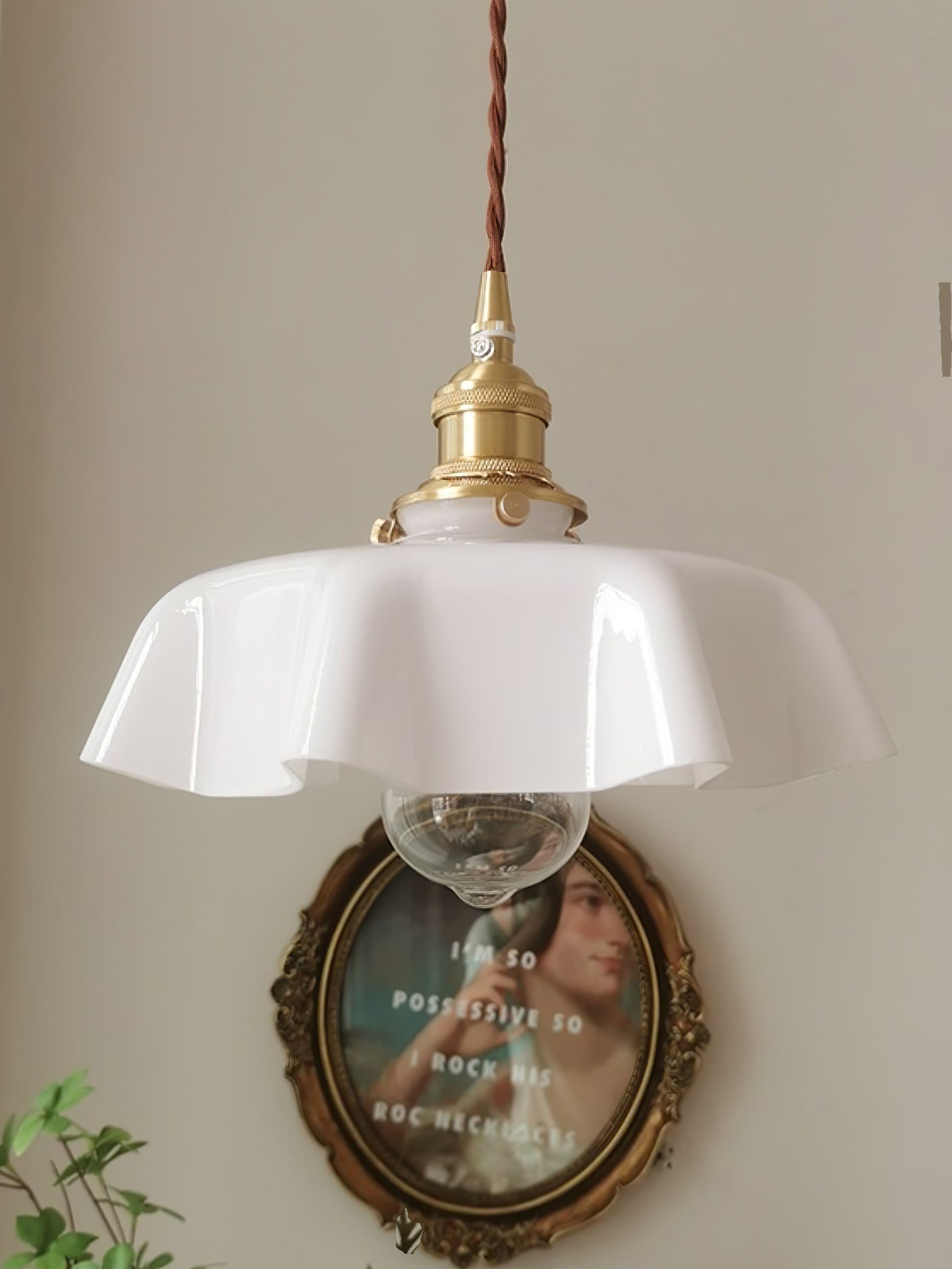 French Flower Pendant Light - Lamp Outdoor