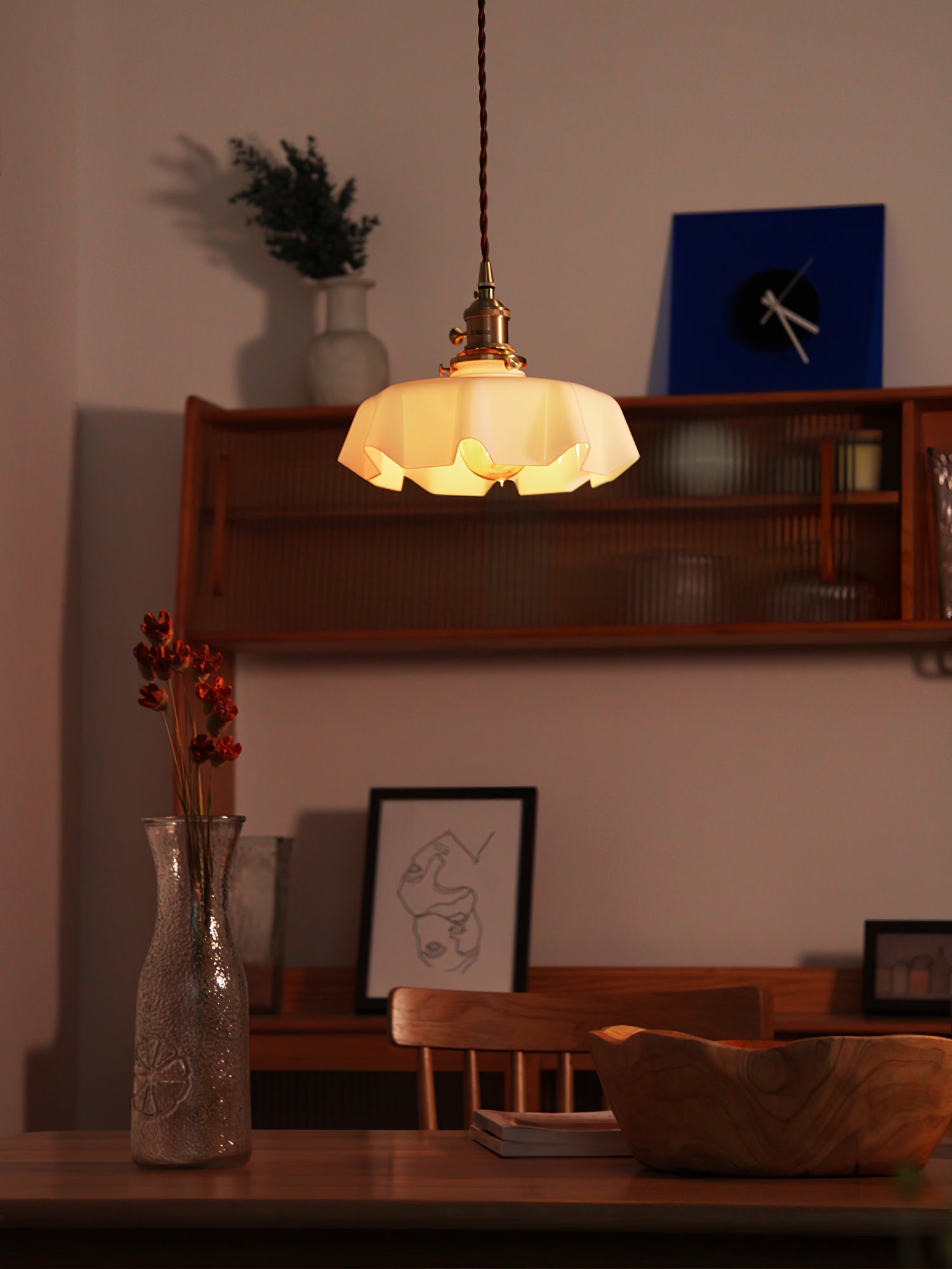 French Flower Pendant Light - Lamp Outdoor