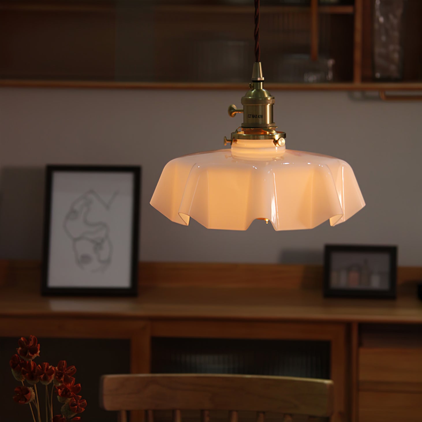 French Flower Pendant Light - Lamp Outdoor