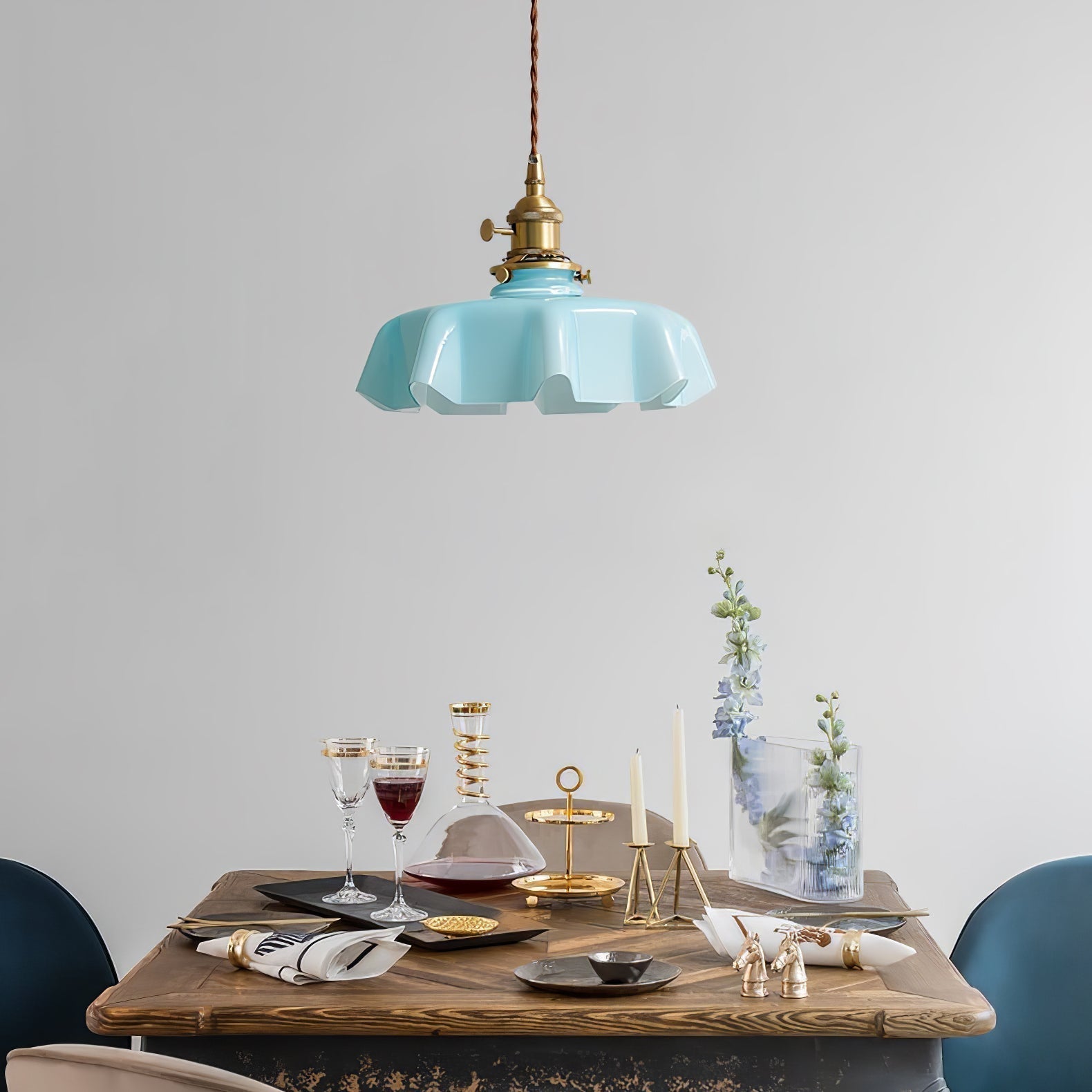 French Flower Pendant Light - Lamp Outdoor