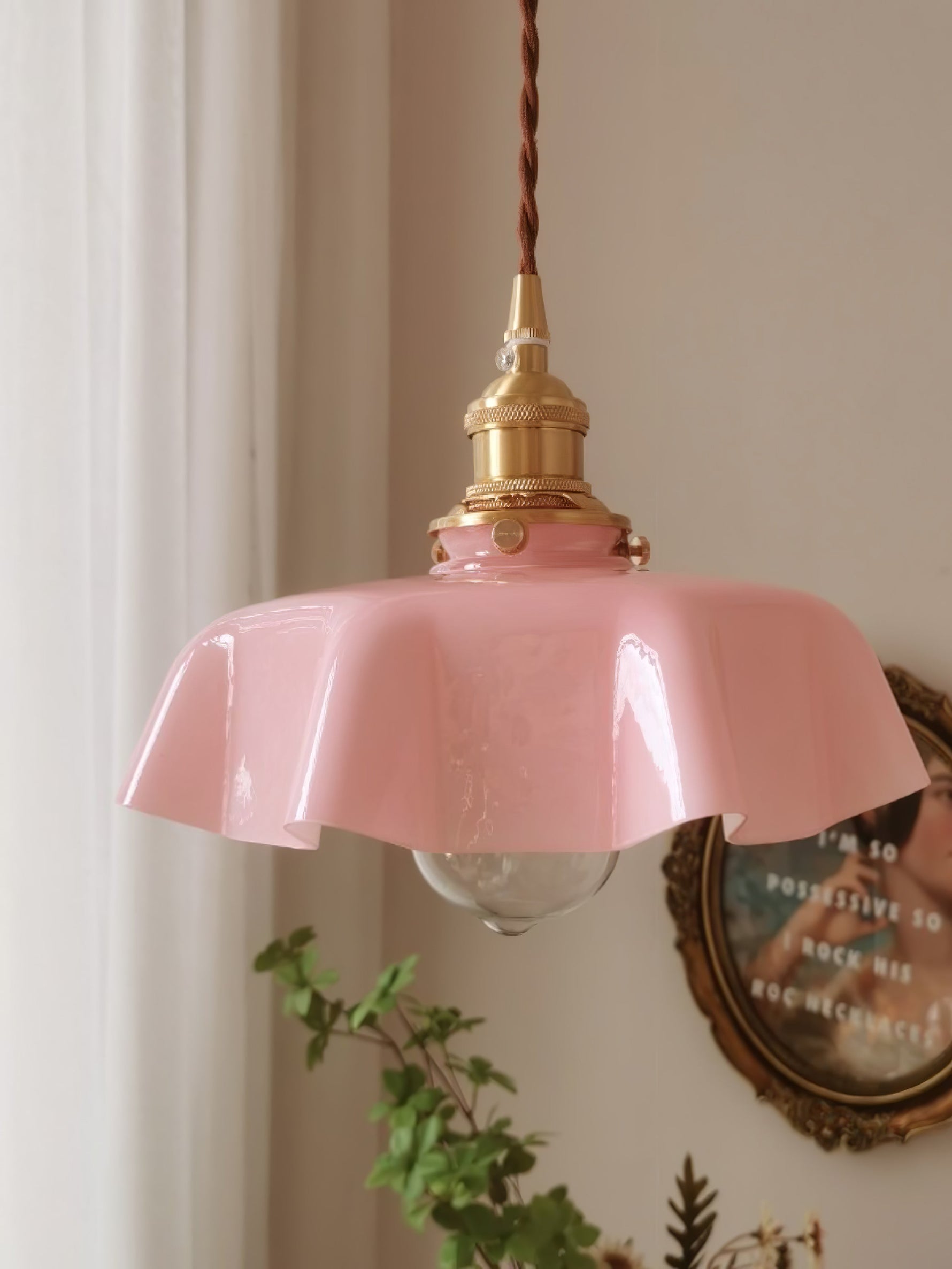 French Flower Pendant Light - Lamp Outdoor