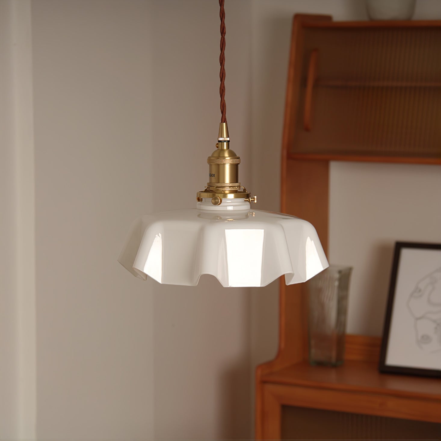 French Flower Pendant Light - Lamp Outdoor